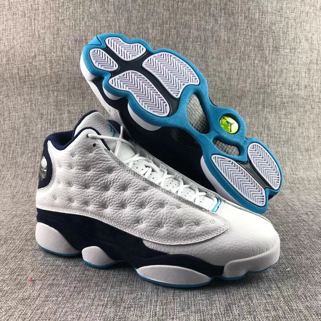 New 2022 Air Jordan 13 Retro Dark Powder Blue Shoes - Click Image to Close